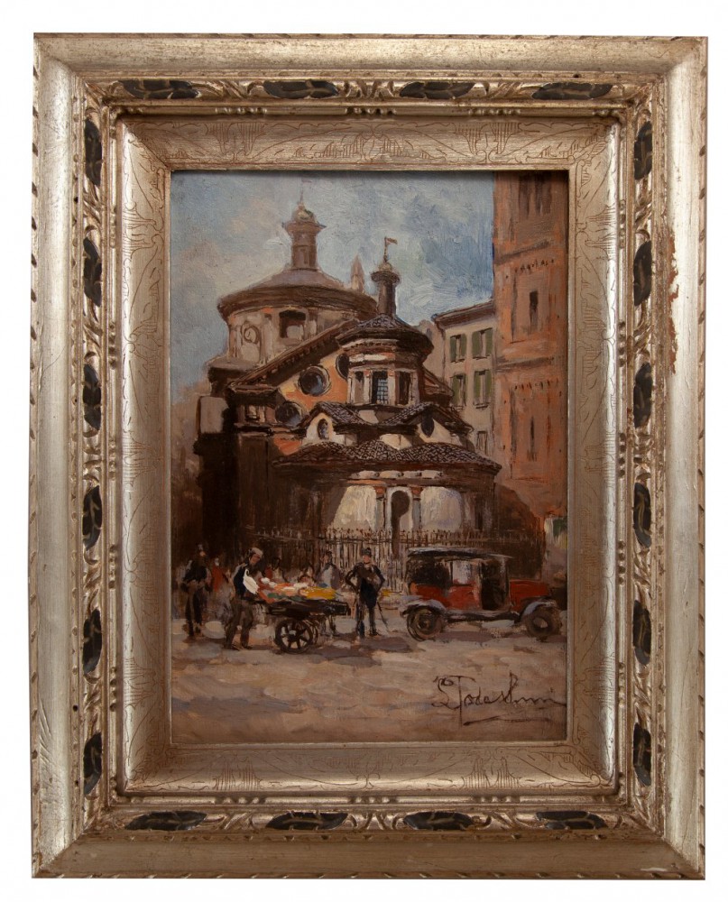 lucio todeschini: Battistero di  San Satiro a Milano